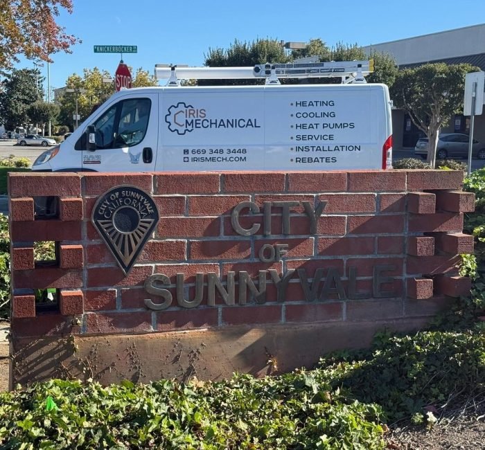 hvac contactor in sunnyvale sign